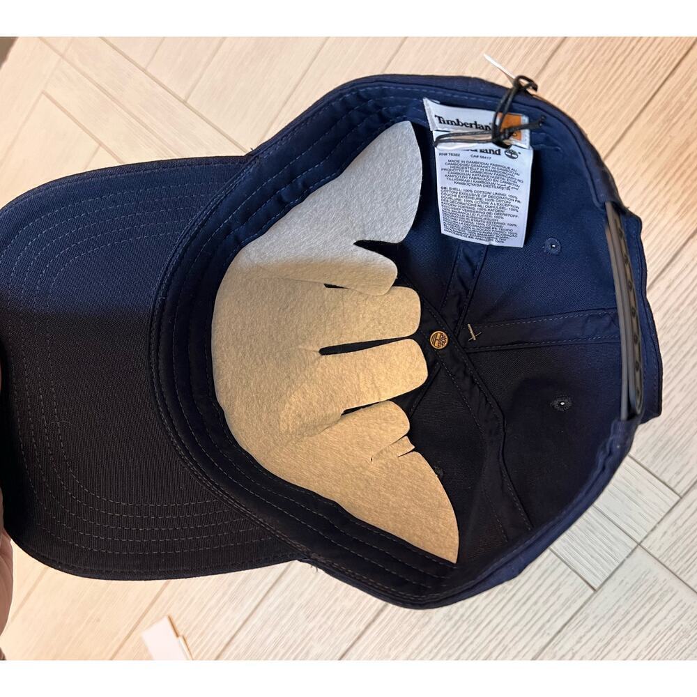 Timberland navy NWT baseball cap.‎ Adjustable. One size. - Picture 6 of 6